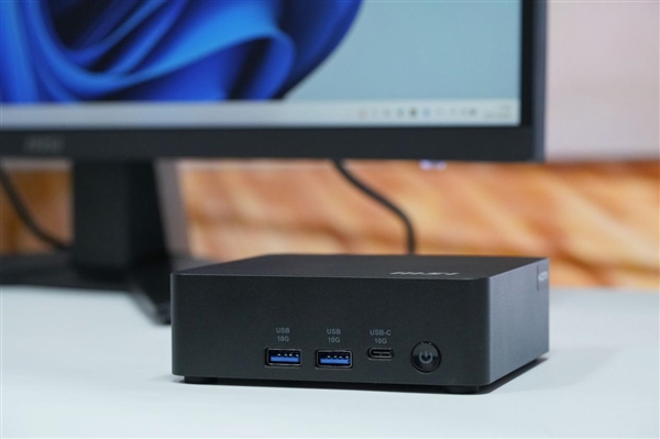 Ultra 7小钢炮!微星Cubi NUC AI迷你电脑图赏