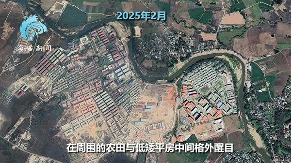卫星探秘缅甸妙瓦底KK诈骗园区：2年扩大3倍、豪车遍地、武装岗哨看守