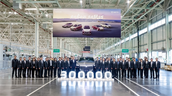 岚图第30万辆整车下线:华系最霸气旗舰SUV泰山来了!